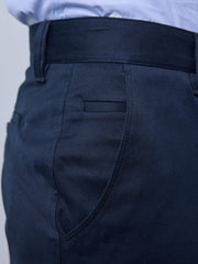 Slimline Chino mit Strechanteil  in navy
