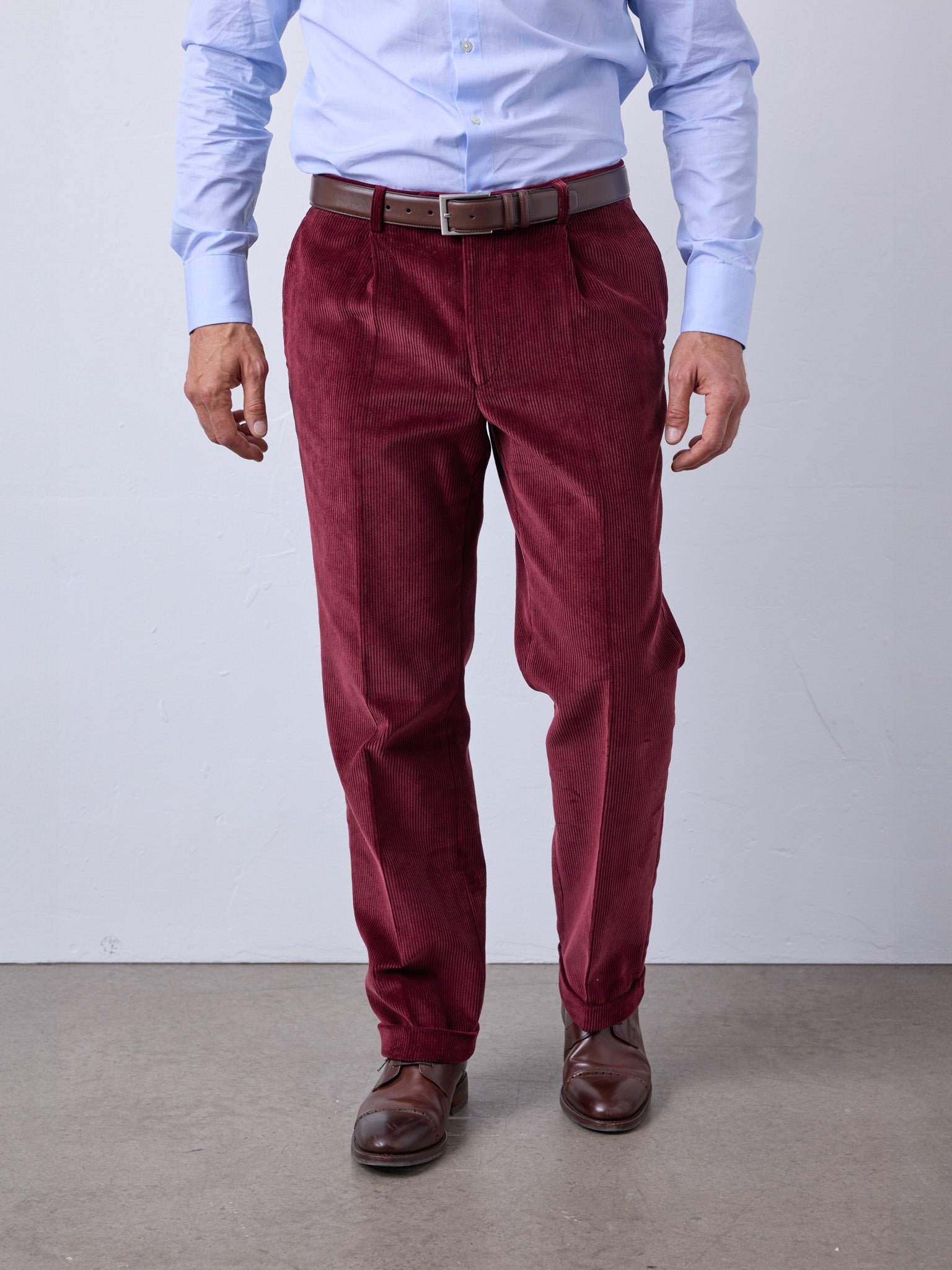 Cordhose Brisbane Moss, Farbe: Bordeaux
