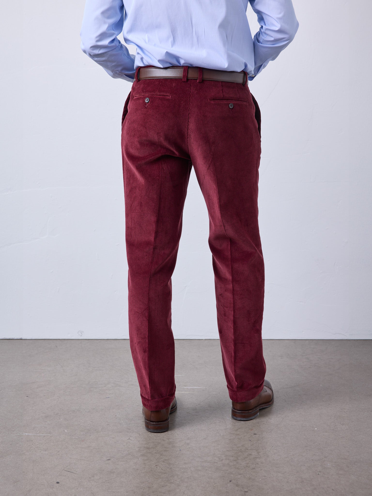 Cordhose Brisbane Moss, Farbe: Bordeaux
