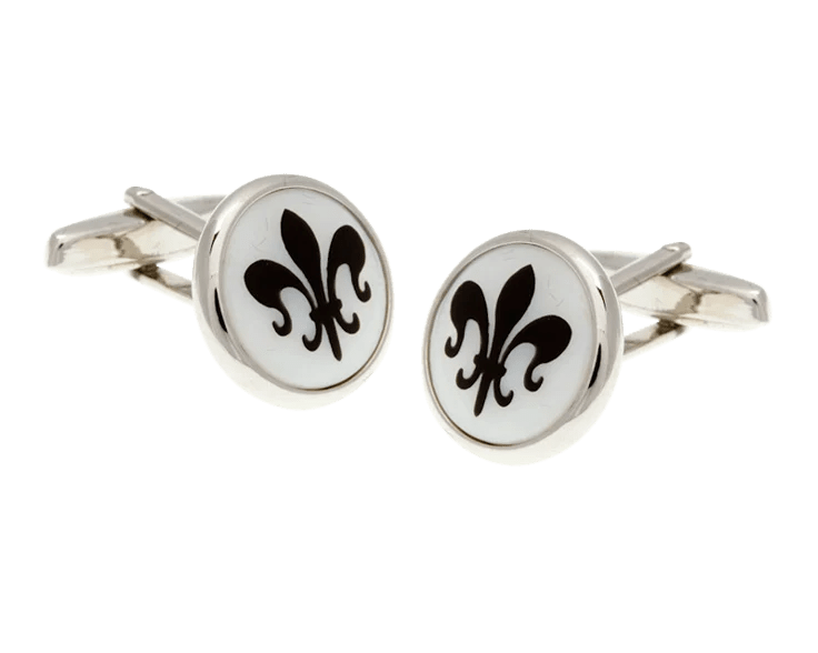 Manschettenknöpfe: Fleur de Lys