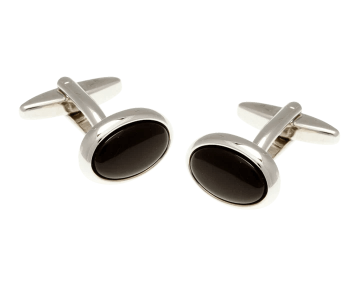 Manschettenknöpfe: Black Onyx