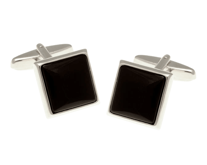 Manschettenknöpfe: Black Onyx