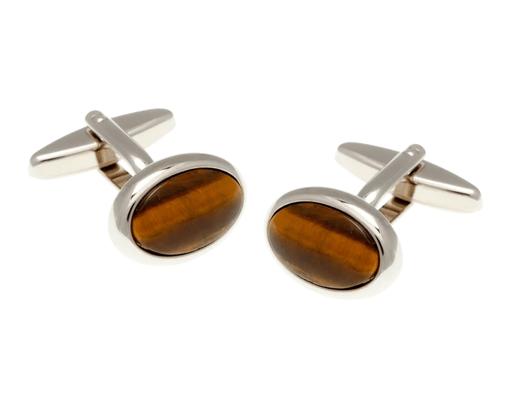 Manschettenknöpfe: Tiger Eye