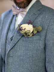 Tweed Anzug in 3-Knopf Classic aus Moon Tweed