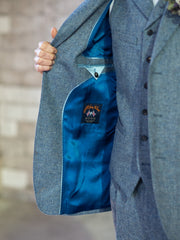 Tweed Anzug in 3-Knopf Classic aus Moon Tweed