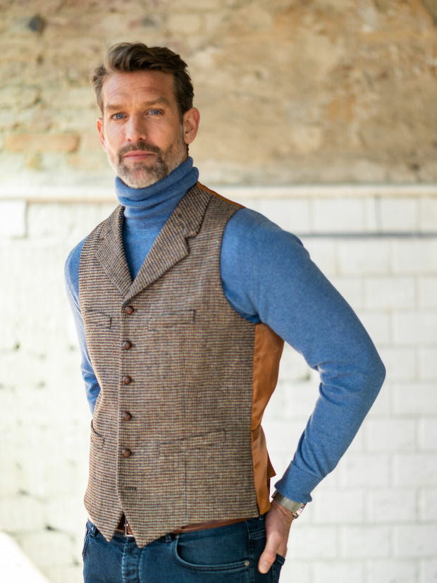 Tweedweste aus Harris Tweed