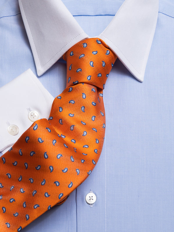 Herrenhemd Slim Fit Kent in Weiß, Frontalansicht
