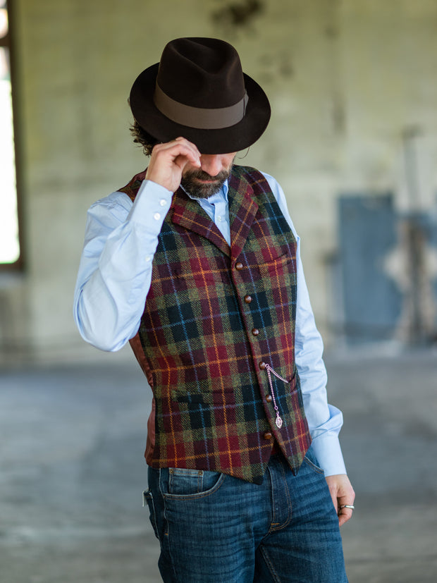 Tweedweste aus Harris Tweed