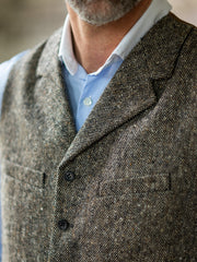 Tweed Anzug in 3-Knopf Classic aus John Hanly Tweed