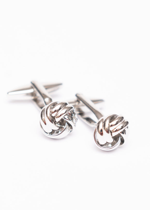 Manschettenknöpfe: Big Silver Knot