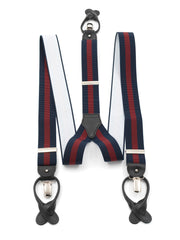 Hosenträger, Navy-Bordeaux