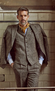 Tweed Anzug in 3-Knopf Classic aus John Hanly Tweed