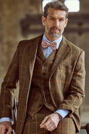 Tweed Anzug in 3-Knopf Classic aus Lovat Tweed grün