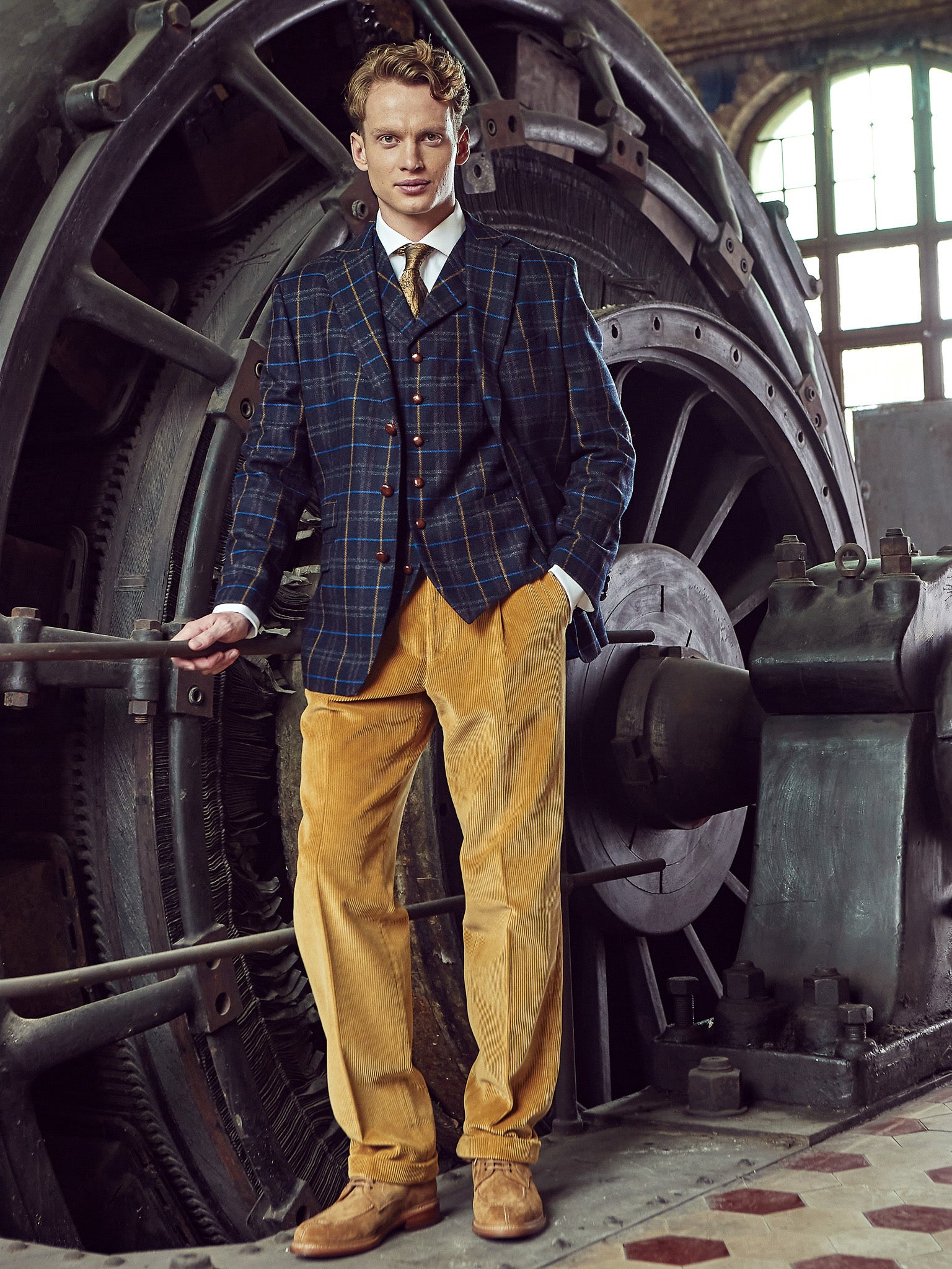 Tweedsakko in 3-Knopf Classic aus Lovat Tweed