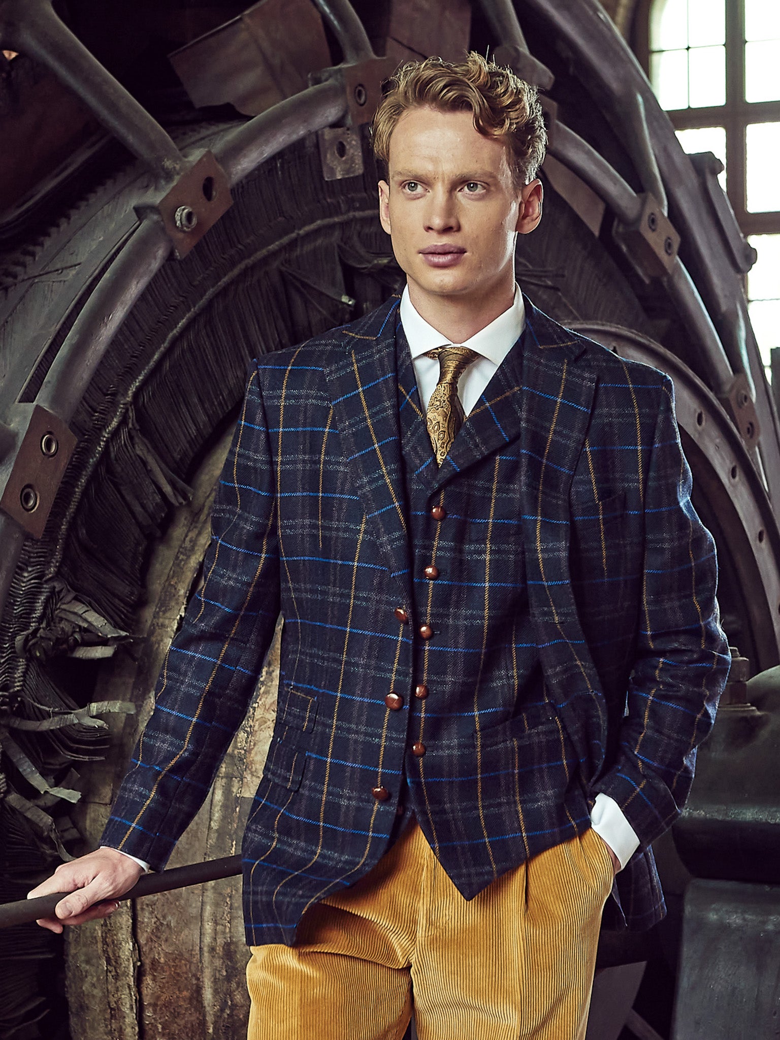 Tweedsakko in 3-Knopf Classic aus Lovat Tweed