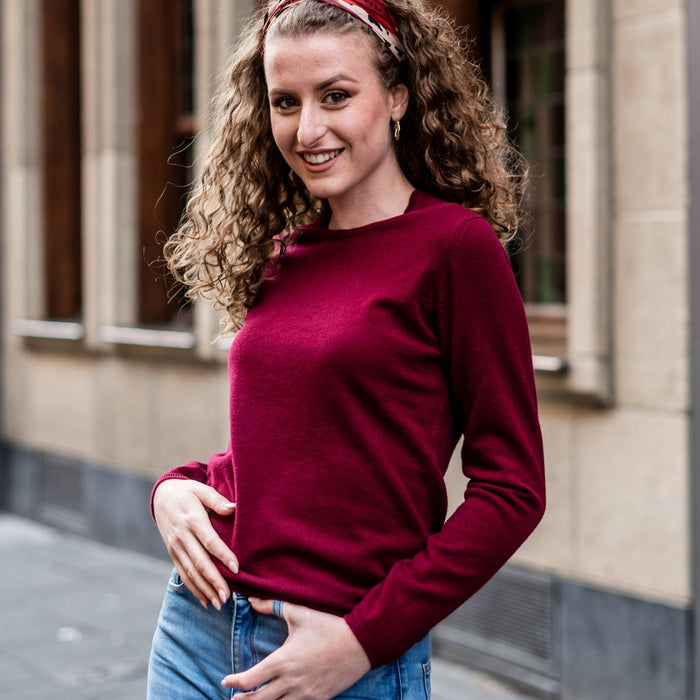 Cashmere Pullover mit Rundausschnitt, unsere Klassiker