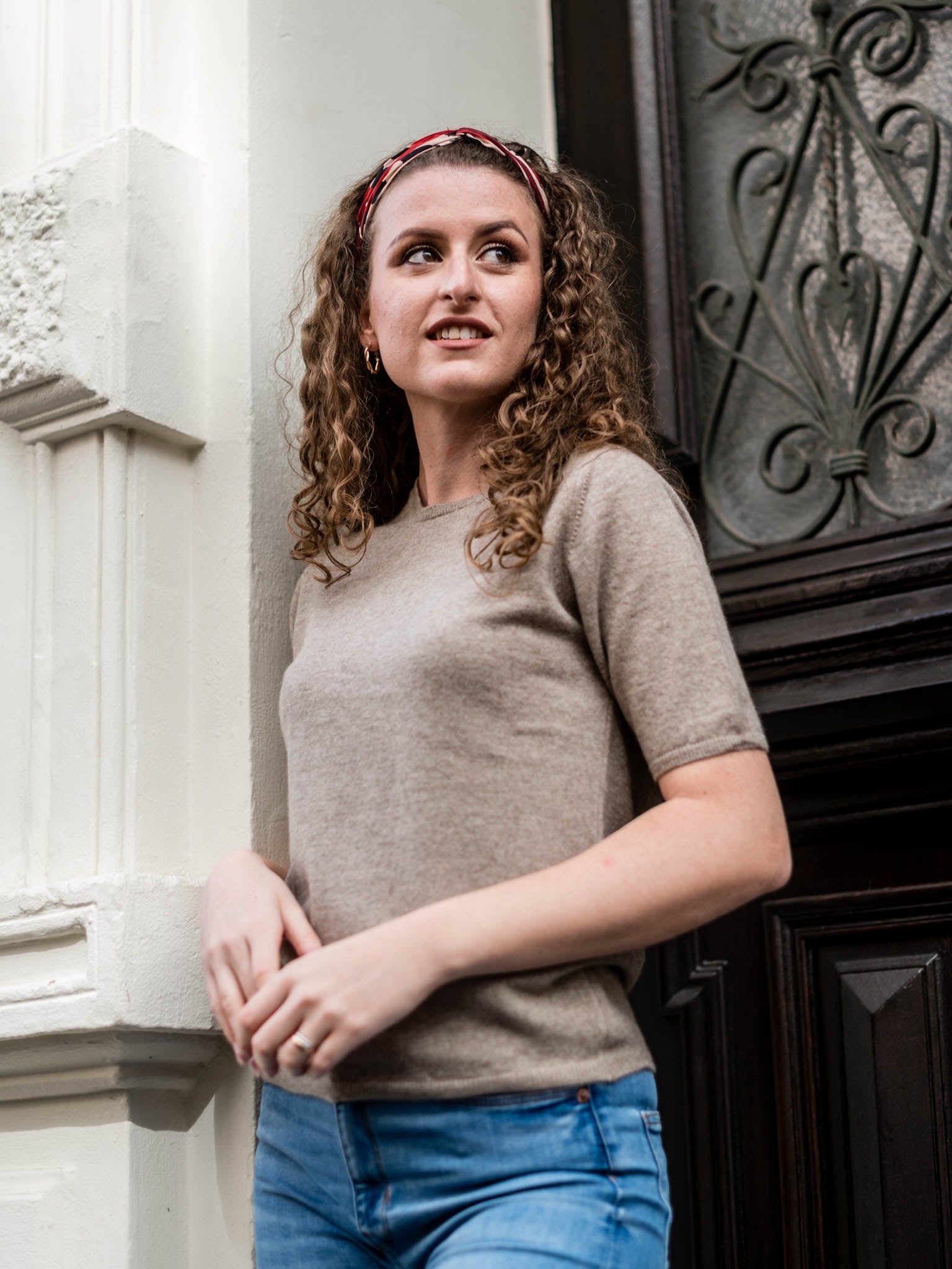 Cashmere Pullover mit Kurzarm und Rundausschnitt, unsere Klassiker