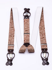 Hosenträger, paisley gold