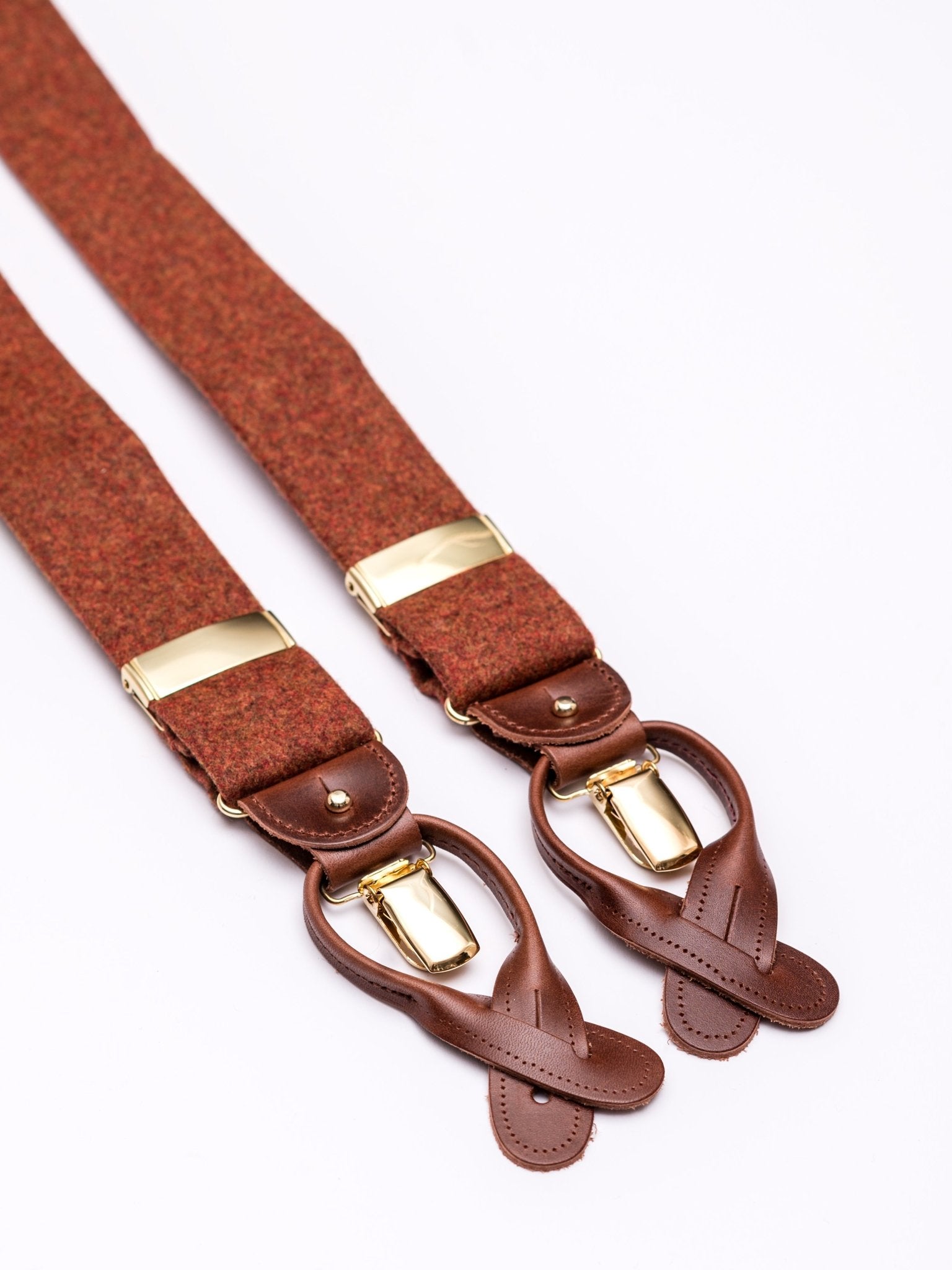 Hosenträger, tweed brown