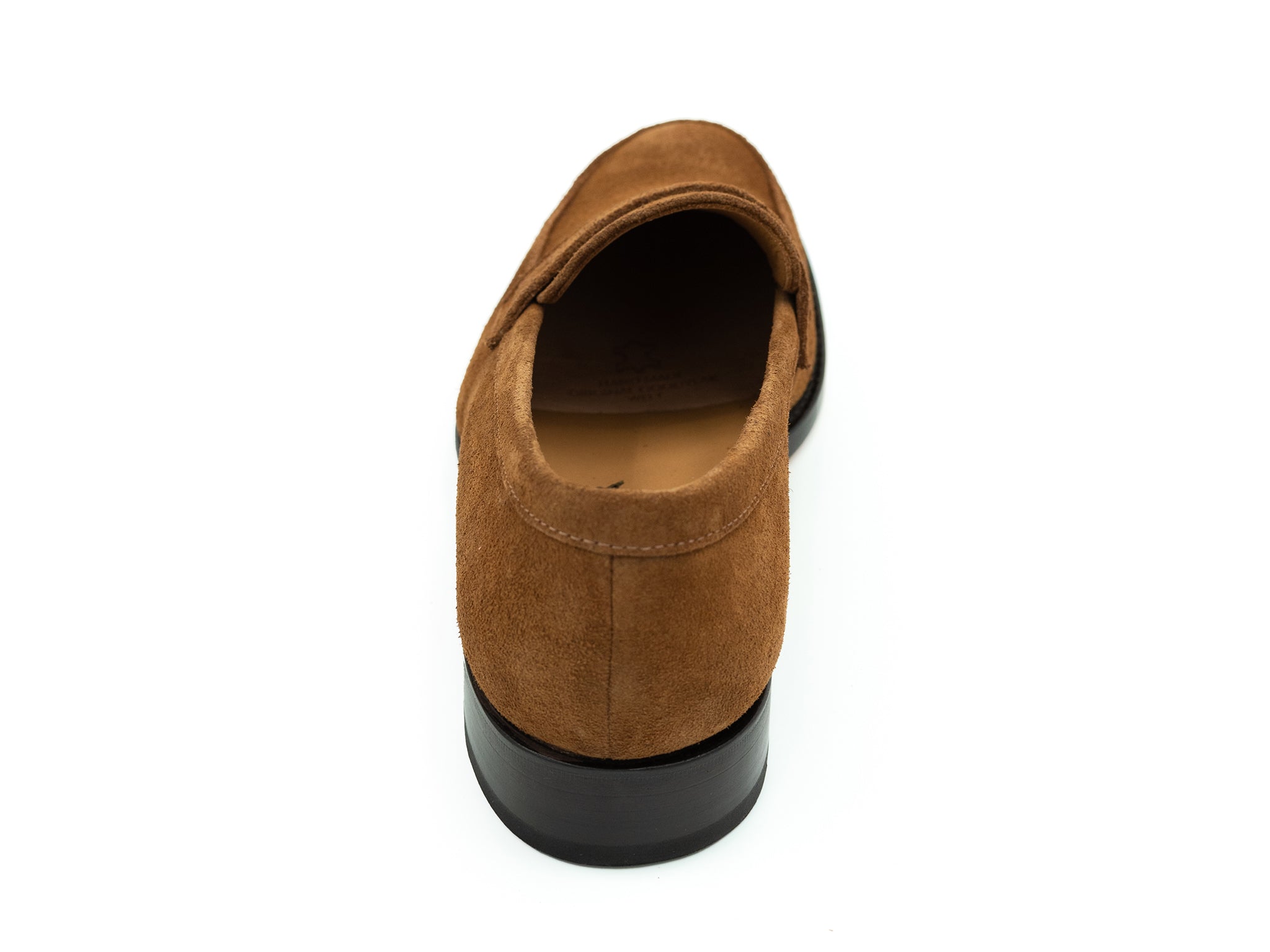 Loafer in braunem Wildleder