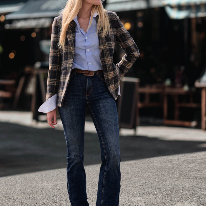 Tweedblazer aus Lovat Tweed