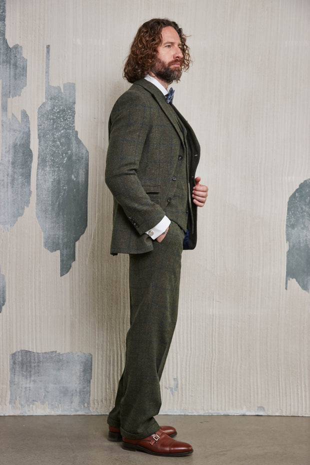 Tweed Anzug in 3-Knopf Classic aus  Lovat Tweed