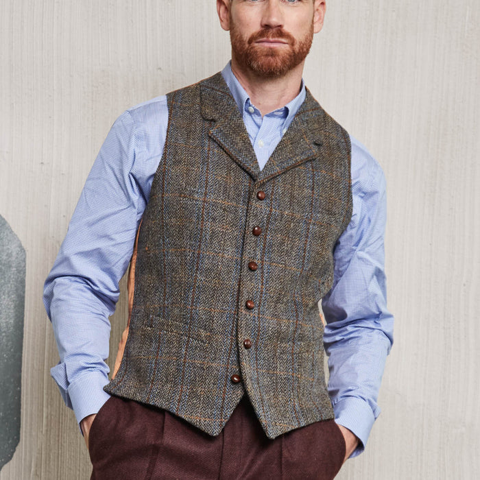 Tweedweste aus Harris Tweed