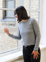 Pullover: Cashmere Pullover mit Rundausschnitt, unsere Klassiker | John Crocket – Fine British Clothing