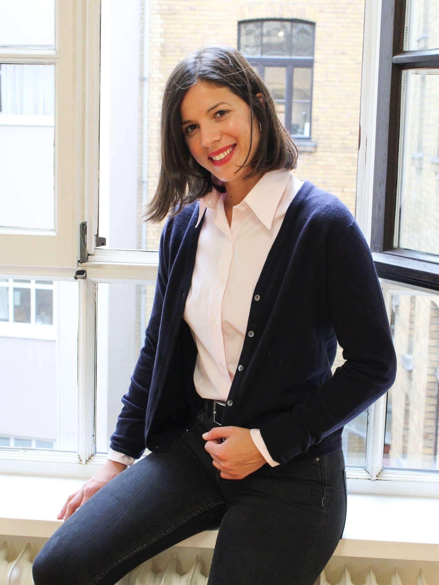 Cashmere Strickjacke mit V-Ausschnitt, unsere Klassiker