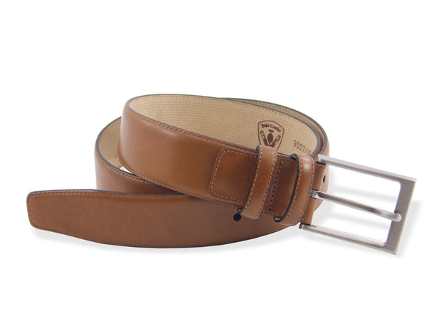 Ledergürtel in chestnut