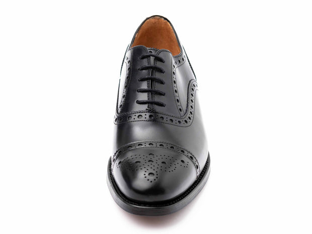 Semi Brogue in schwarz