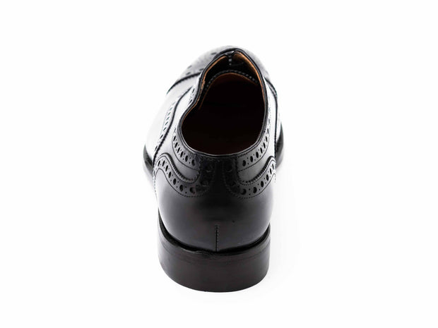 Semi Brogue in schwarz