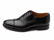 Semi Brogue in schwarz