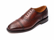 Semi Brogue in braun