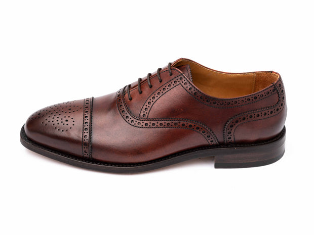 Semi Brogue in braun