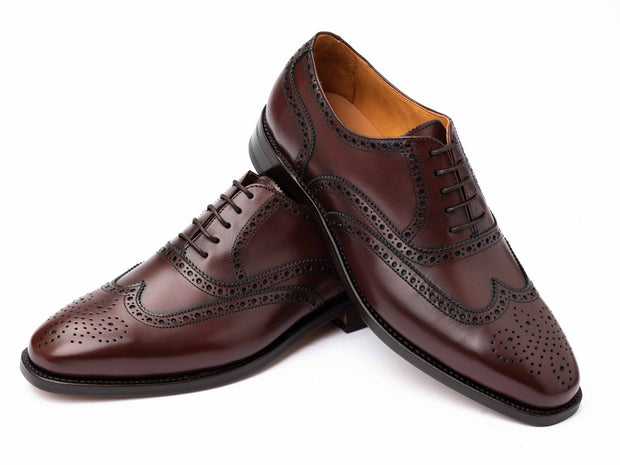 Full Brogue in burgundy