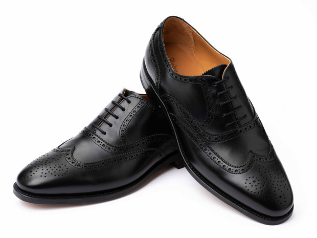 Full Brogue in schwarz