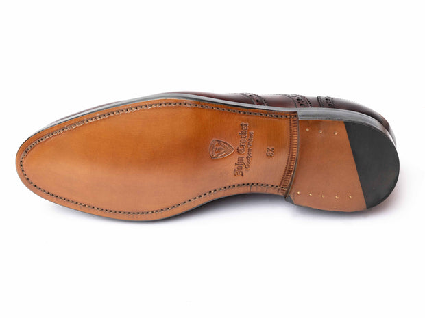 Full Brogue in burgundy