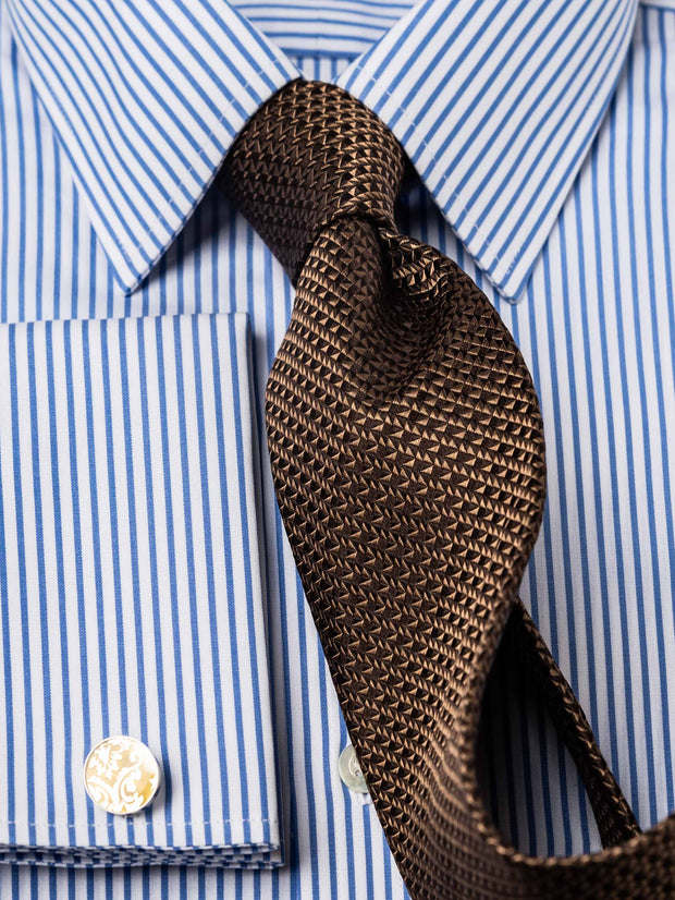 Krawatte gemustert in braun