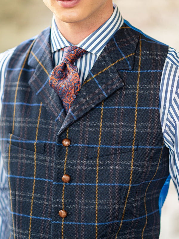 Tweedweste aus Lovat Tweed