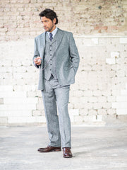Tweed Anzug in 3-Knopf Classic aus Moon Tweed