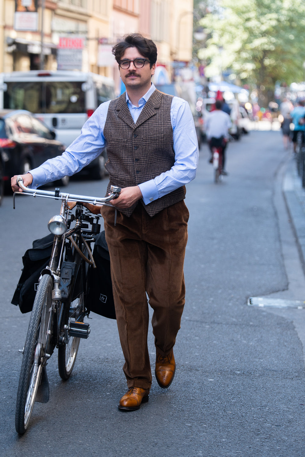 Cordhose Brisbane Moss, Farbe: Light Brown