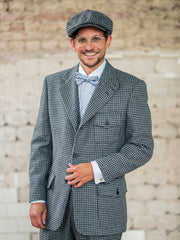 Tweed Cap im Peaky Blinders Stil in grau