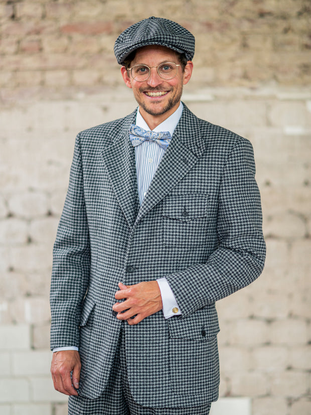 Tweed Cap im Peaky Blinders Stil in grau