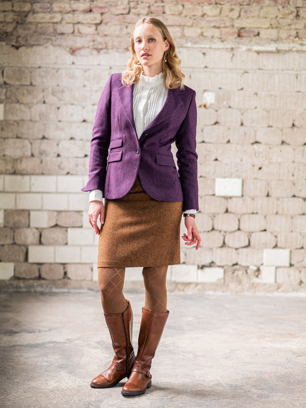 Tweedblazer aus Moon Tweed