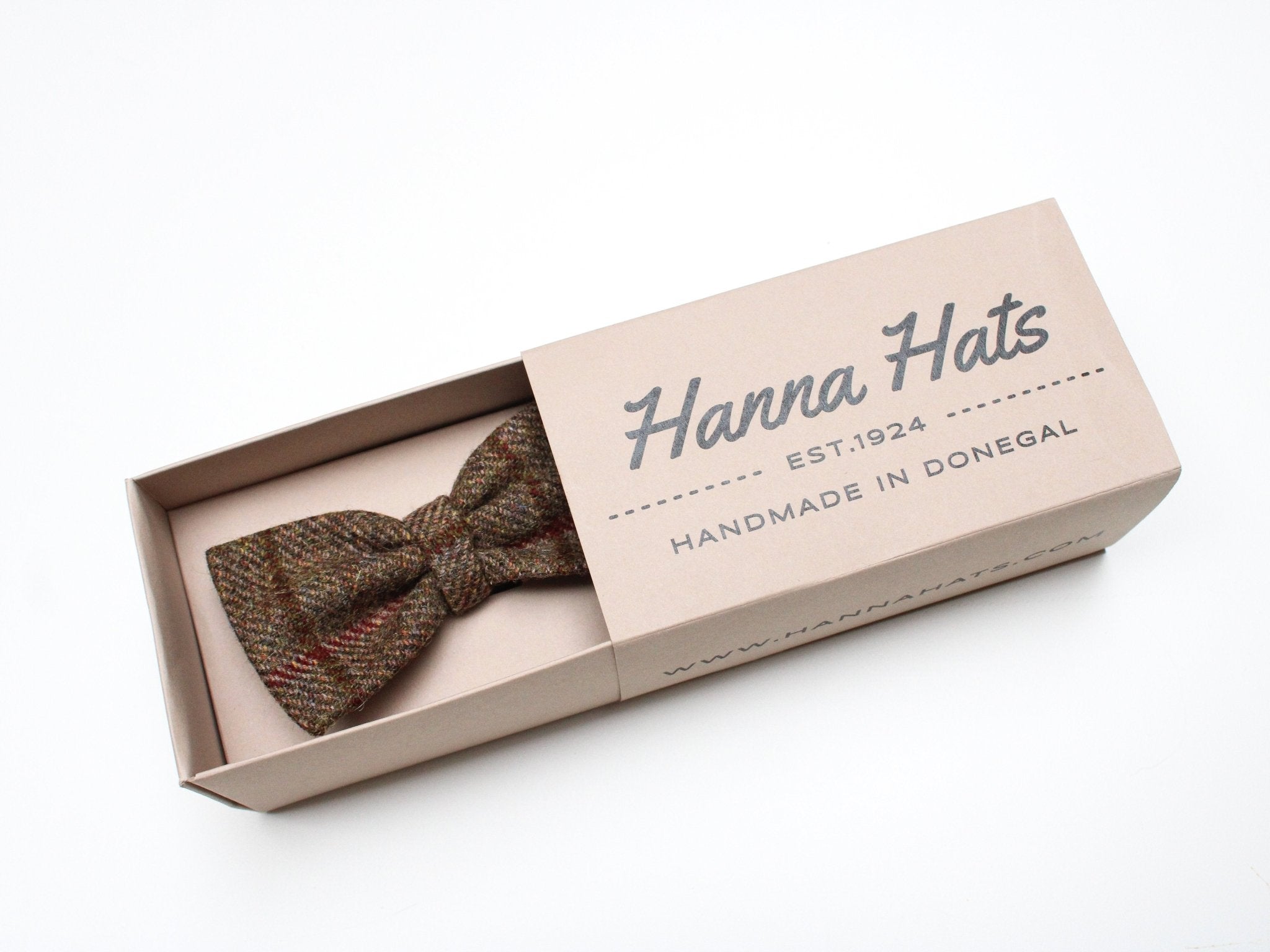 Tweed Fliege aus Lovat Tweed 100% Schurwolle
