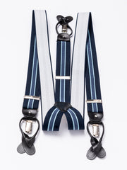 Hosenträger, navy stripes