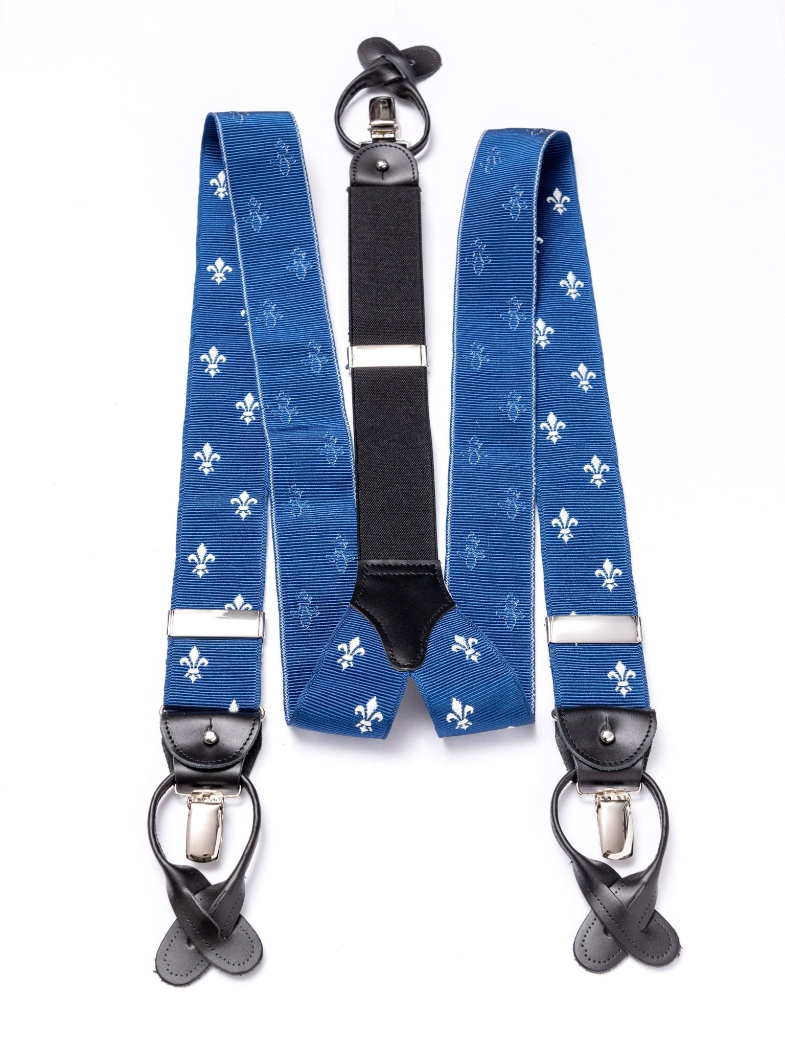 Hosenträger, french Lily blue