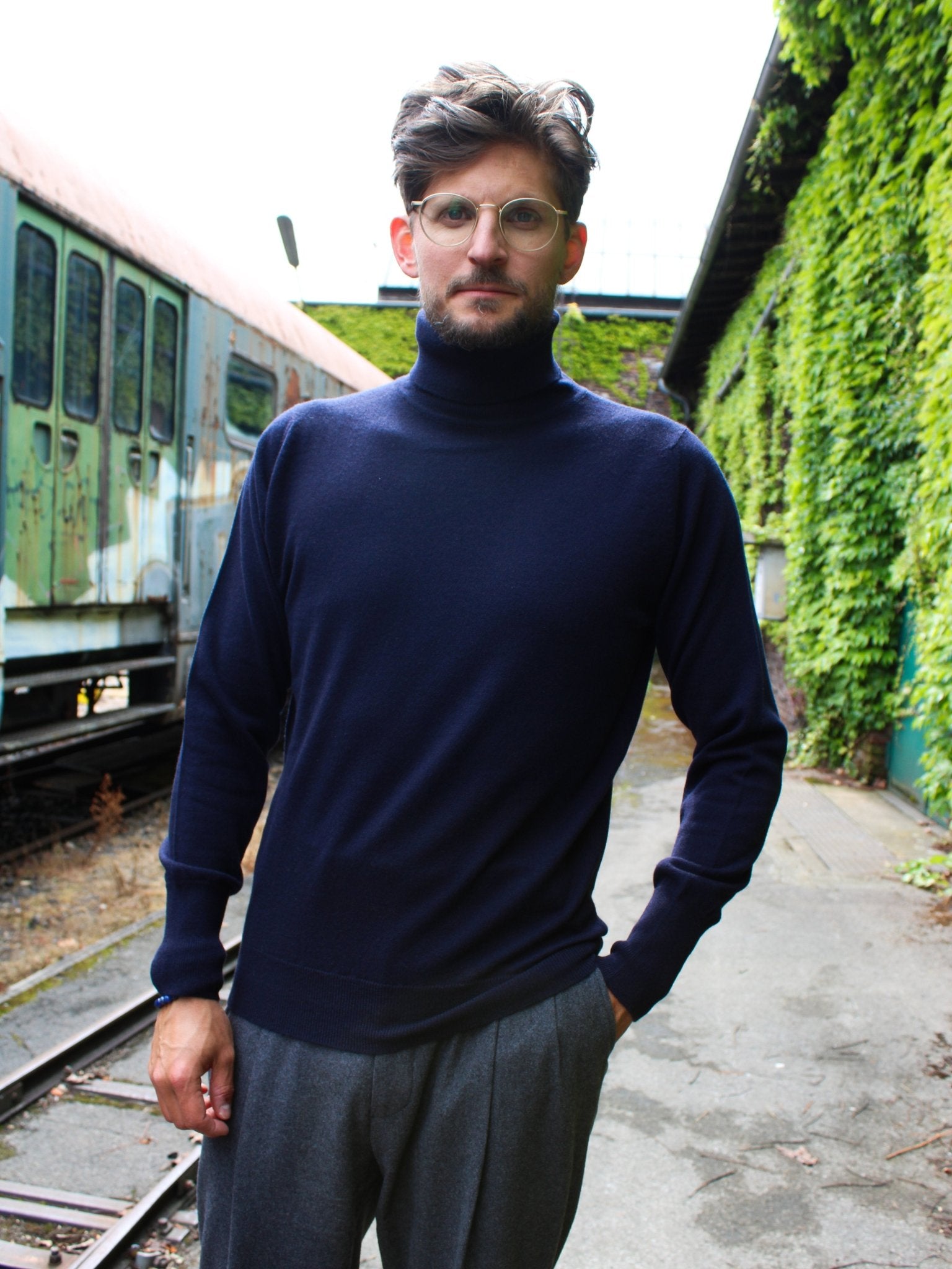 Cashmere Rollkragen Pullover