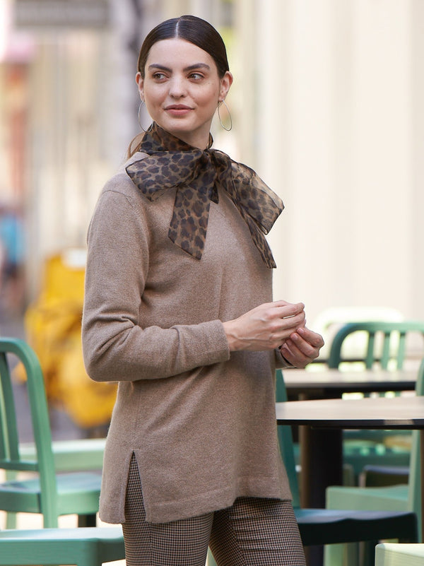 Cashmere Pullover mit V-Ausschnitt. 100% Kaschmir SALE
